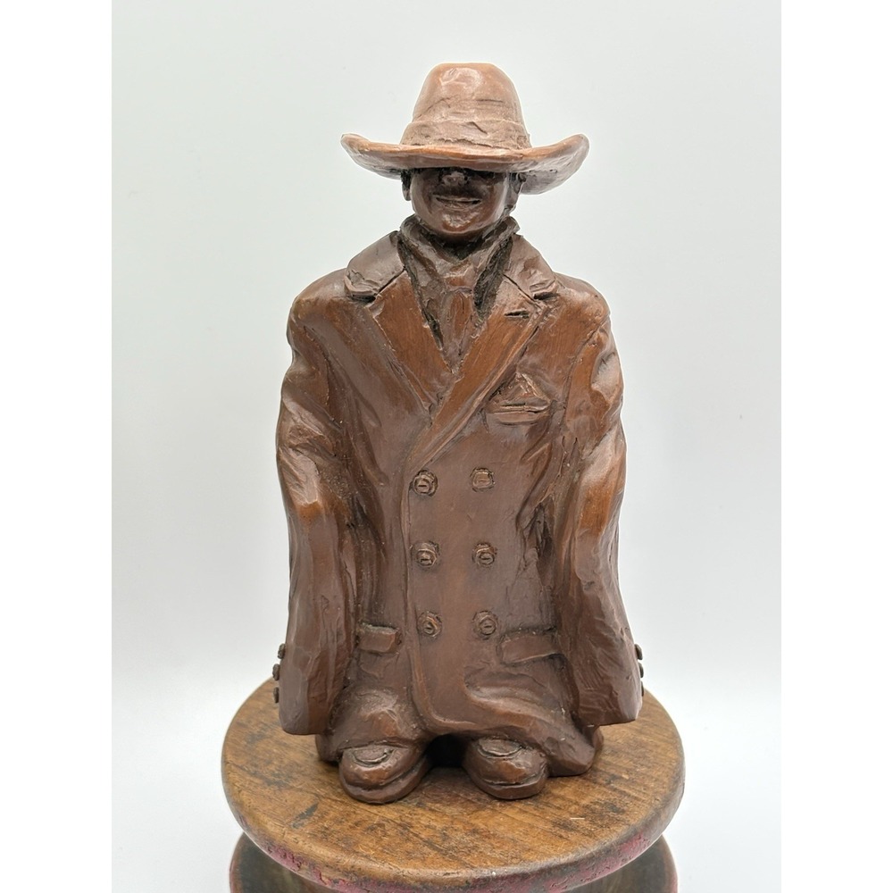 Vintage Red Mill Mfg Cowboy Figurine by Pam Tolley Stanebrunner Handcrafted USA